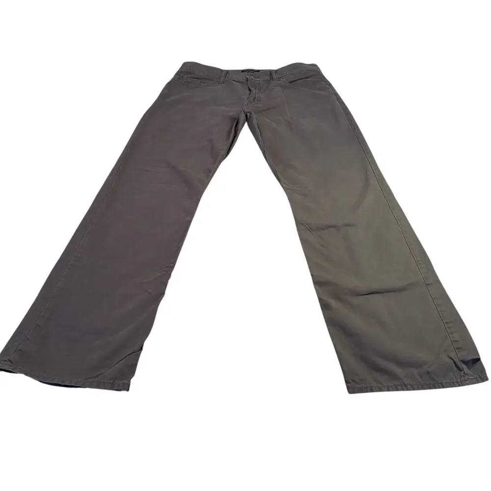Banana Republic Gray Jeans Pants Mens 34x34 Straight‎ Fit